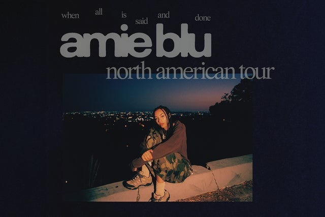 Presales to amie blu: members use these when buying pre-sale tickets