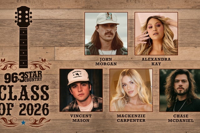 96.3 Star Country's Class Of 2026 pres by Off Broadway Draft House!
