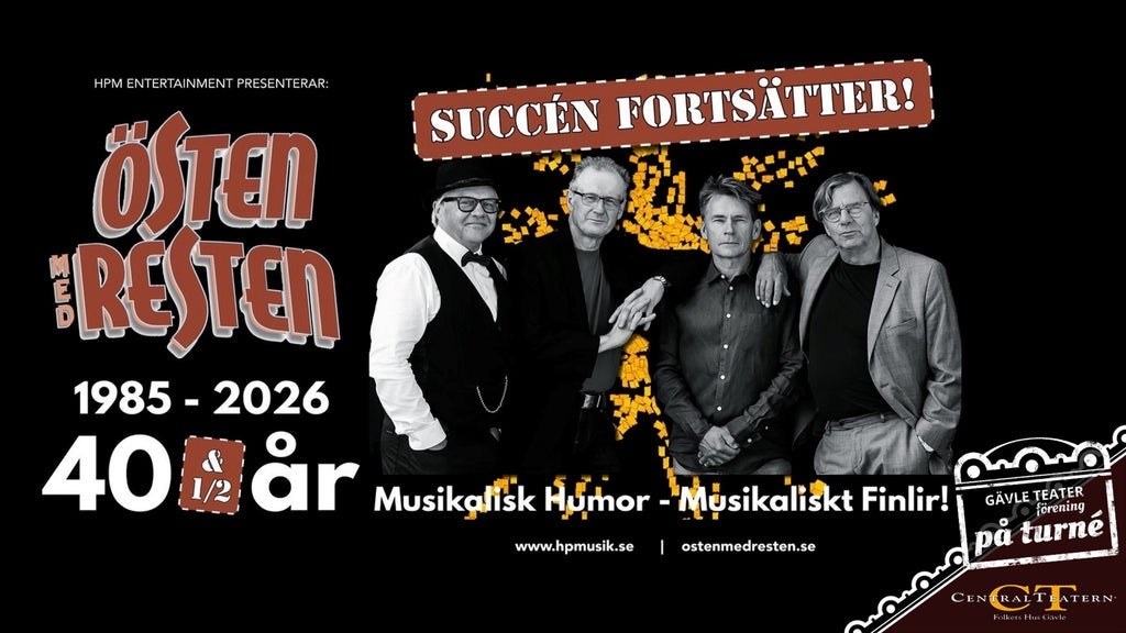 Östen med Resten 40½ år Succén Fortsätter