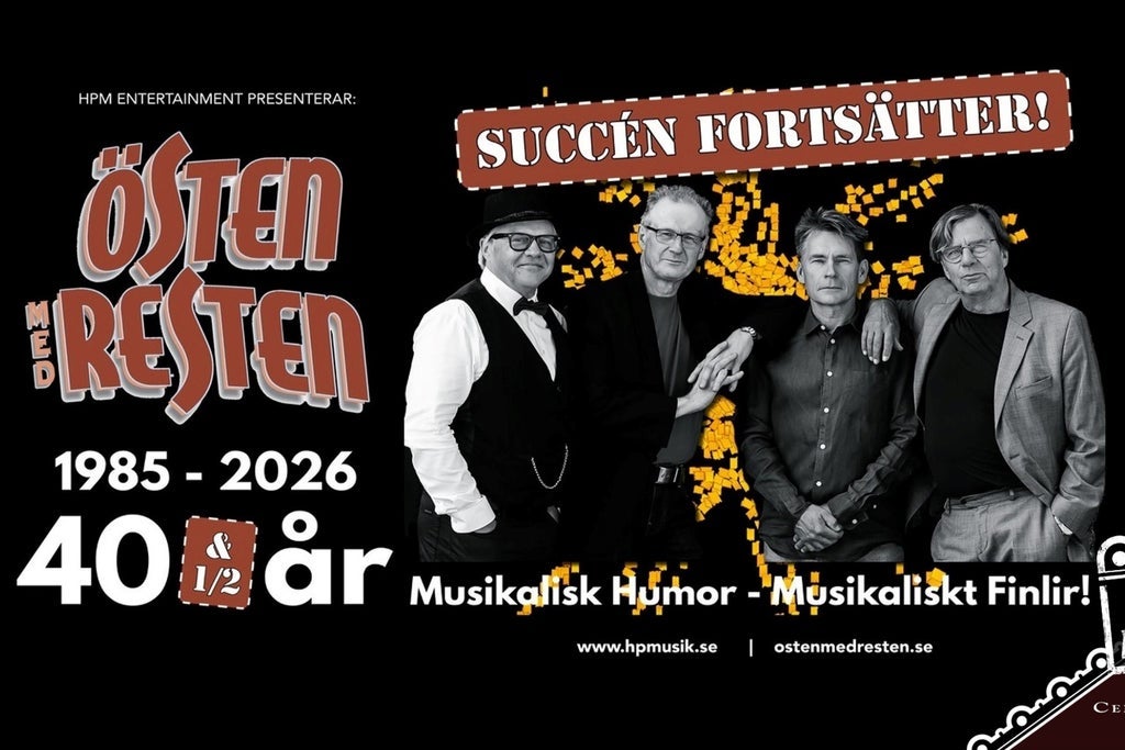 Östen med Resten 40½ år Succén Fortsätter