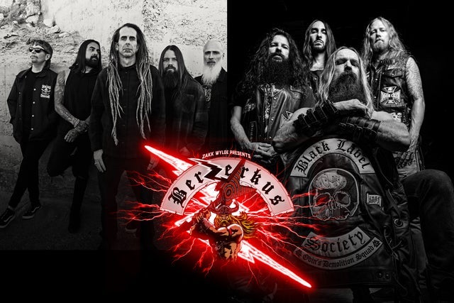 Berzerkus ft Lamb of God, Black Label Society, Down & more in Scranton promotional photo for Preferred Seating presale tickets offer