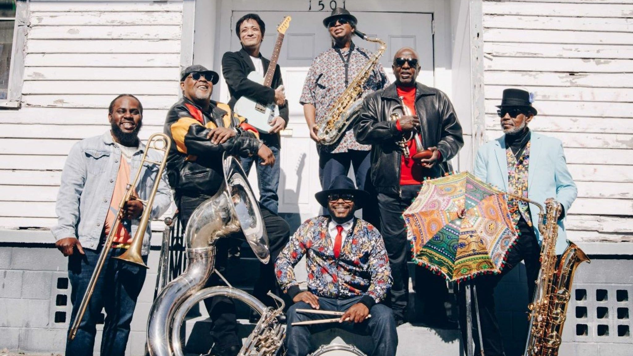 The Dirty Dozen Brass Band in Portsmouth promo photo for Patron Circle presale offer code