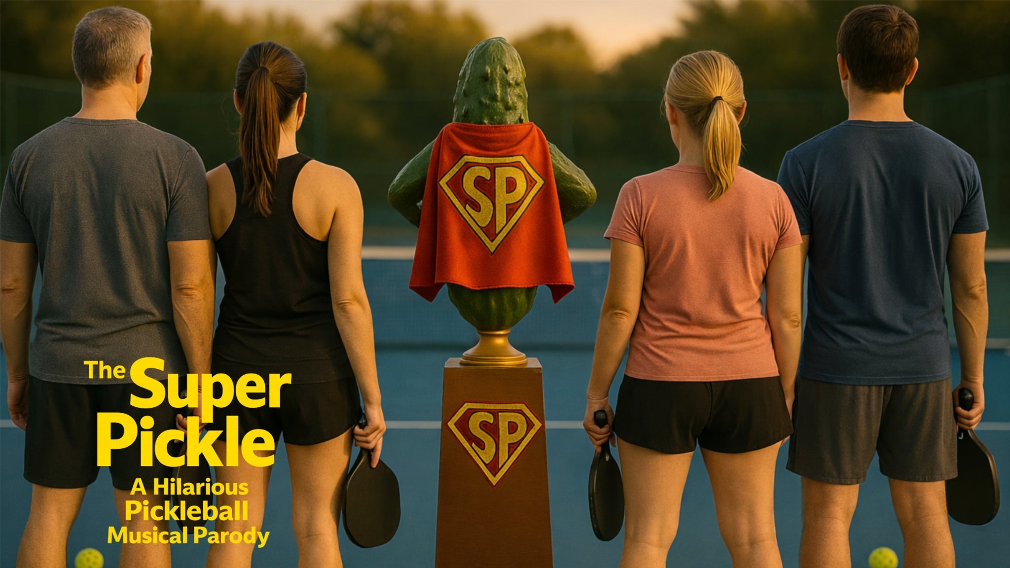 The Super Pickle: A Hilarious Pickleball Musical Parody