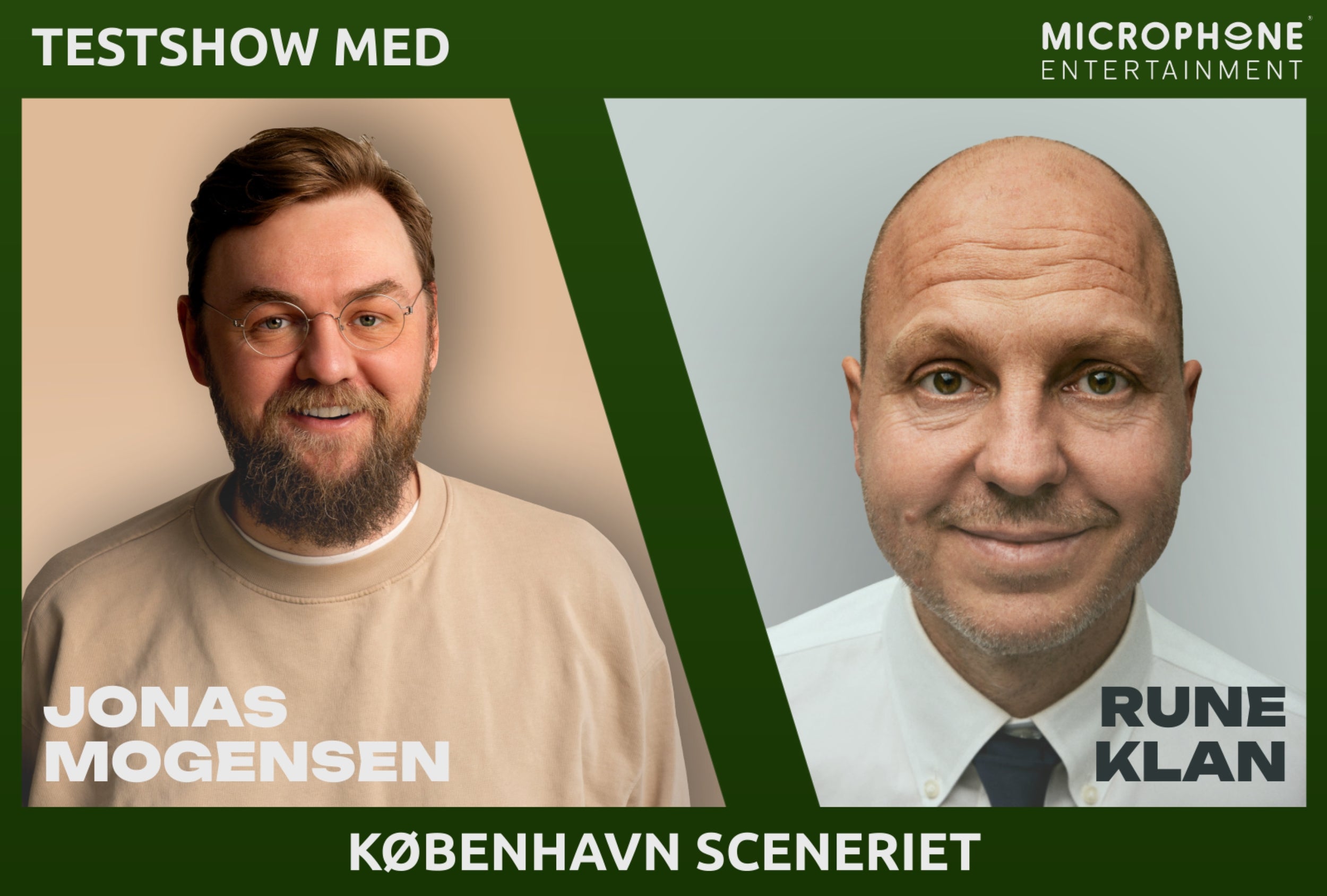 Testshow med Jonas Mogensen og Rune Klan