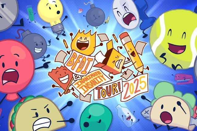 BFDI & Inanimate Insanity 2025 Tour presales in Chicago