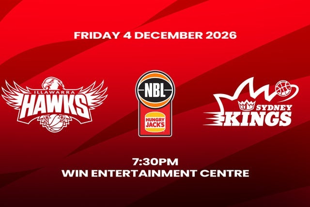 Preventas de 2026 27 hungry jacks nbl season illawarra hawks v sydney kings: los miembros usan estos c&oacute;digos al comprar entradas en preventa