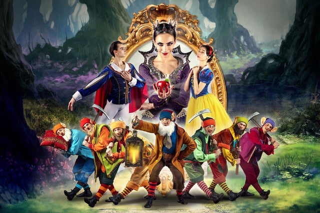 Presales to snow white &amp; the seven dwarfs by the united european ballet: members use these when buying pre-sale tickets