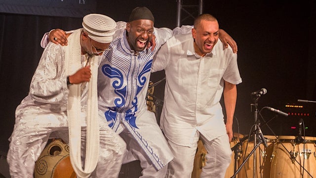 OMAR SOSA & SECKOU KEITA SUBA TRIO feat. Gustavo Ovalles, percussion