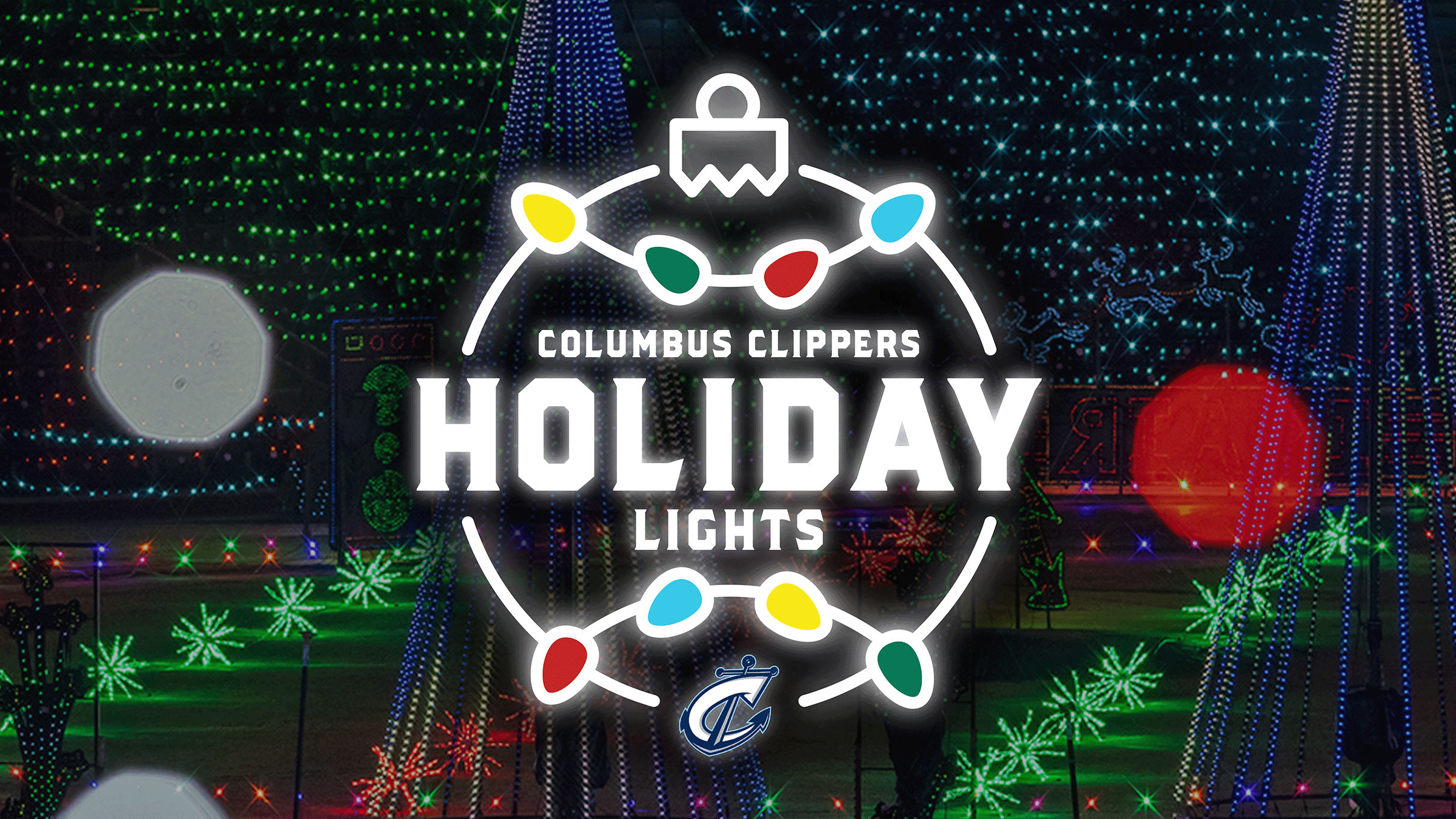 Columbus Clippers Holiday Lights
