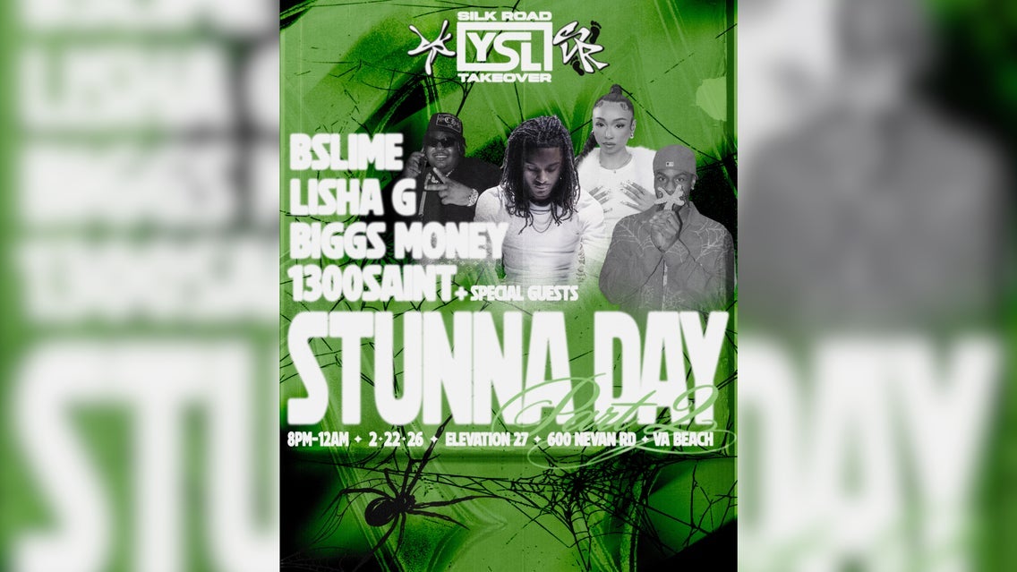 Silk Road presents Stunna Pt 2 w/ 1300 Saint, Lisha G, Bslime, & More
