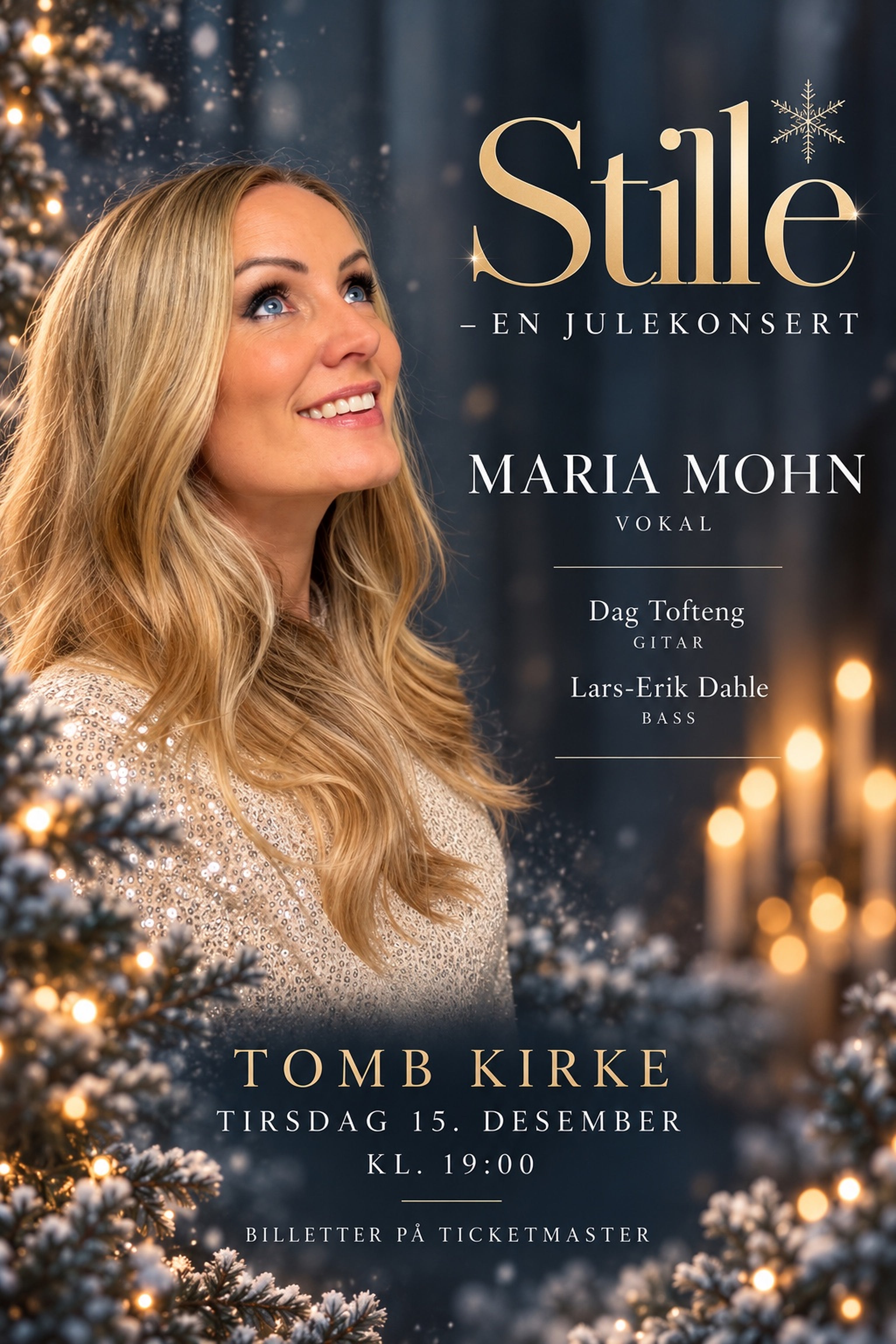 Stille - en julekonsert med Maria Mohn