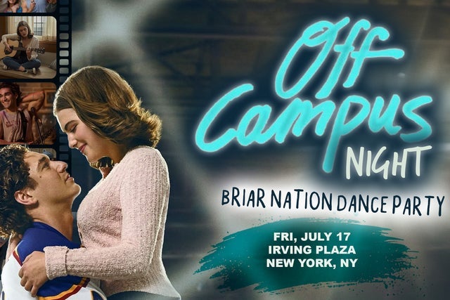 Presales to off campus night a briar nation dance party (18+): members use these when buying pre-sale tickets