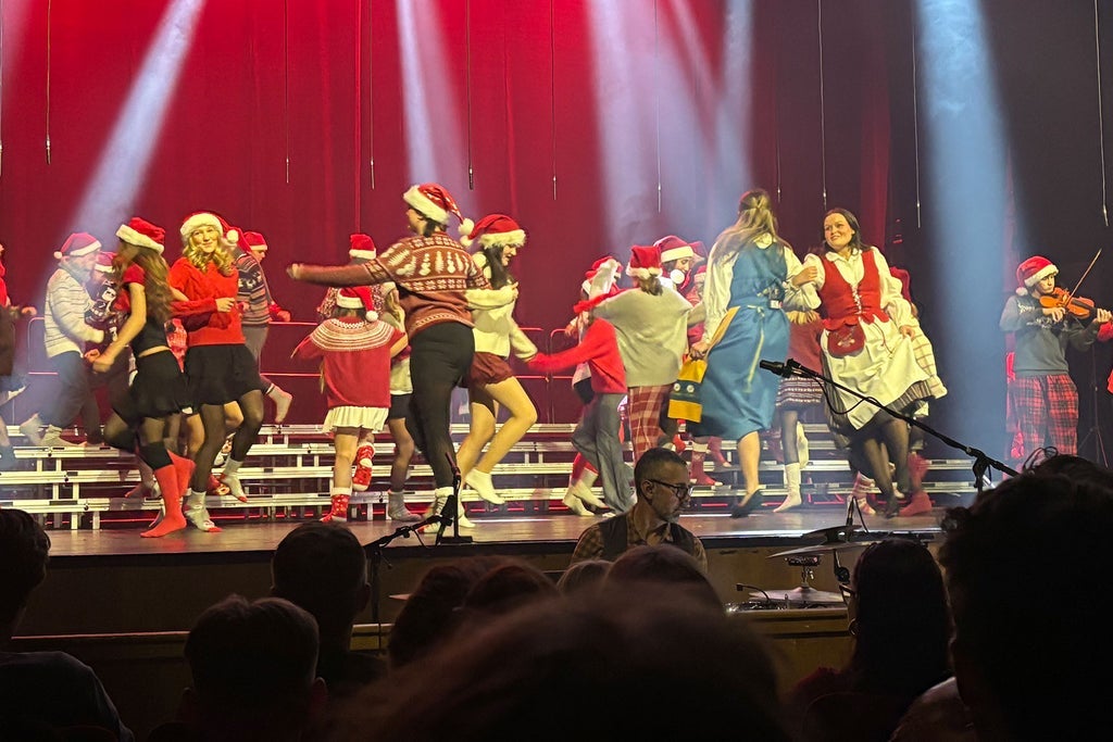 Tomteshow med Cantabile och Nova Cantica