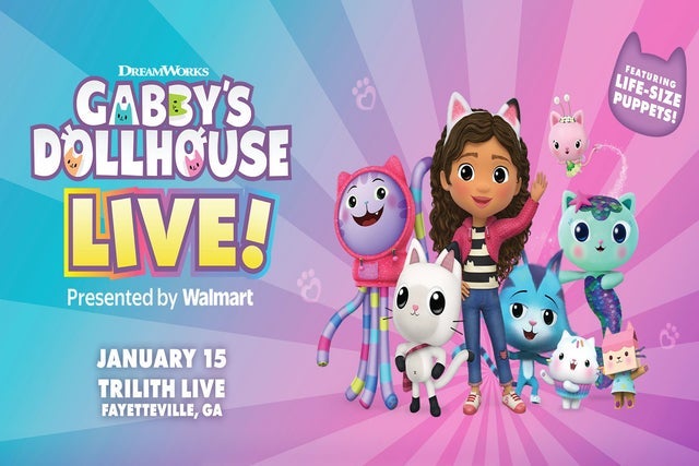 Gabby's Dollhouse Live! Presented by Walmart presales in Fayetteville