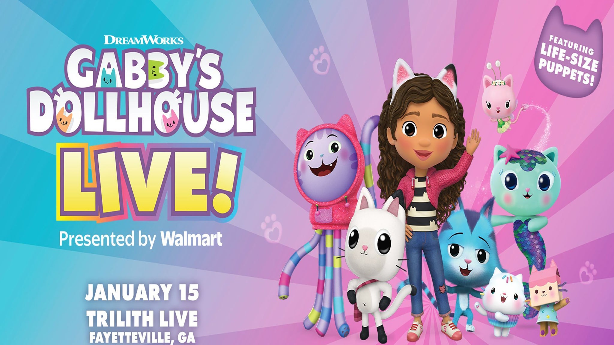 Gabby's Dollhouse Live! Presented by Walmart
