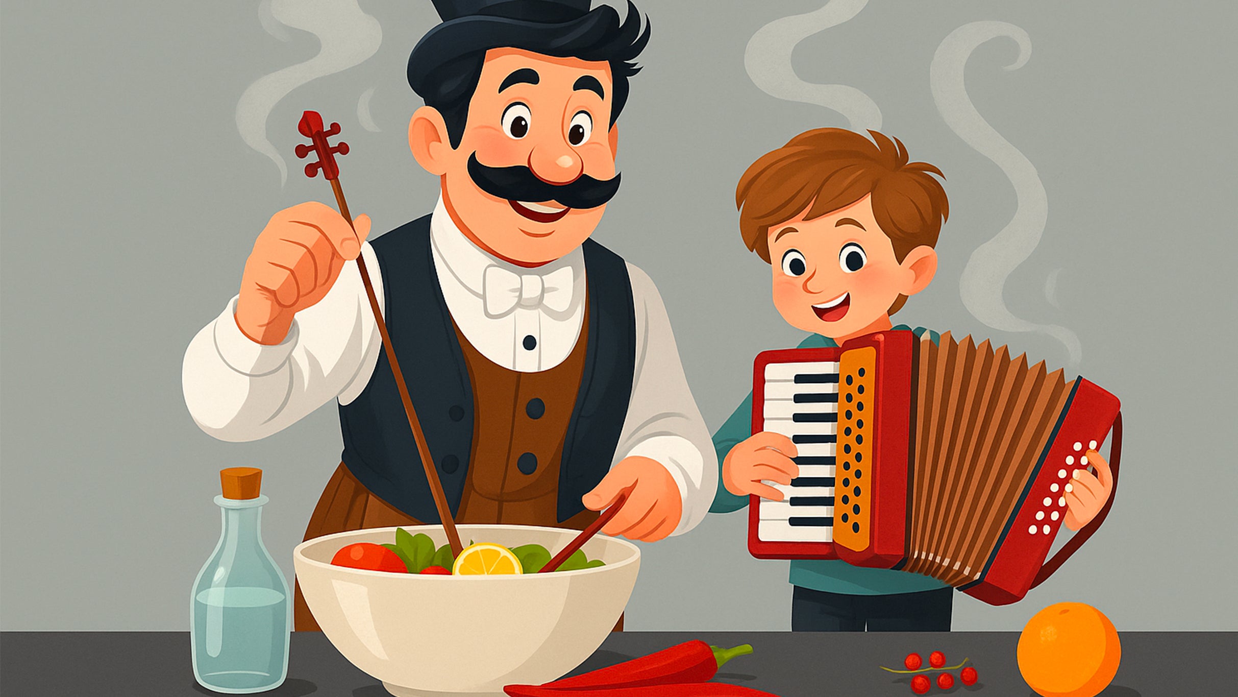 La cuisine de Monsieur Rossini