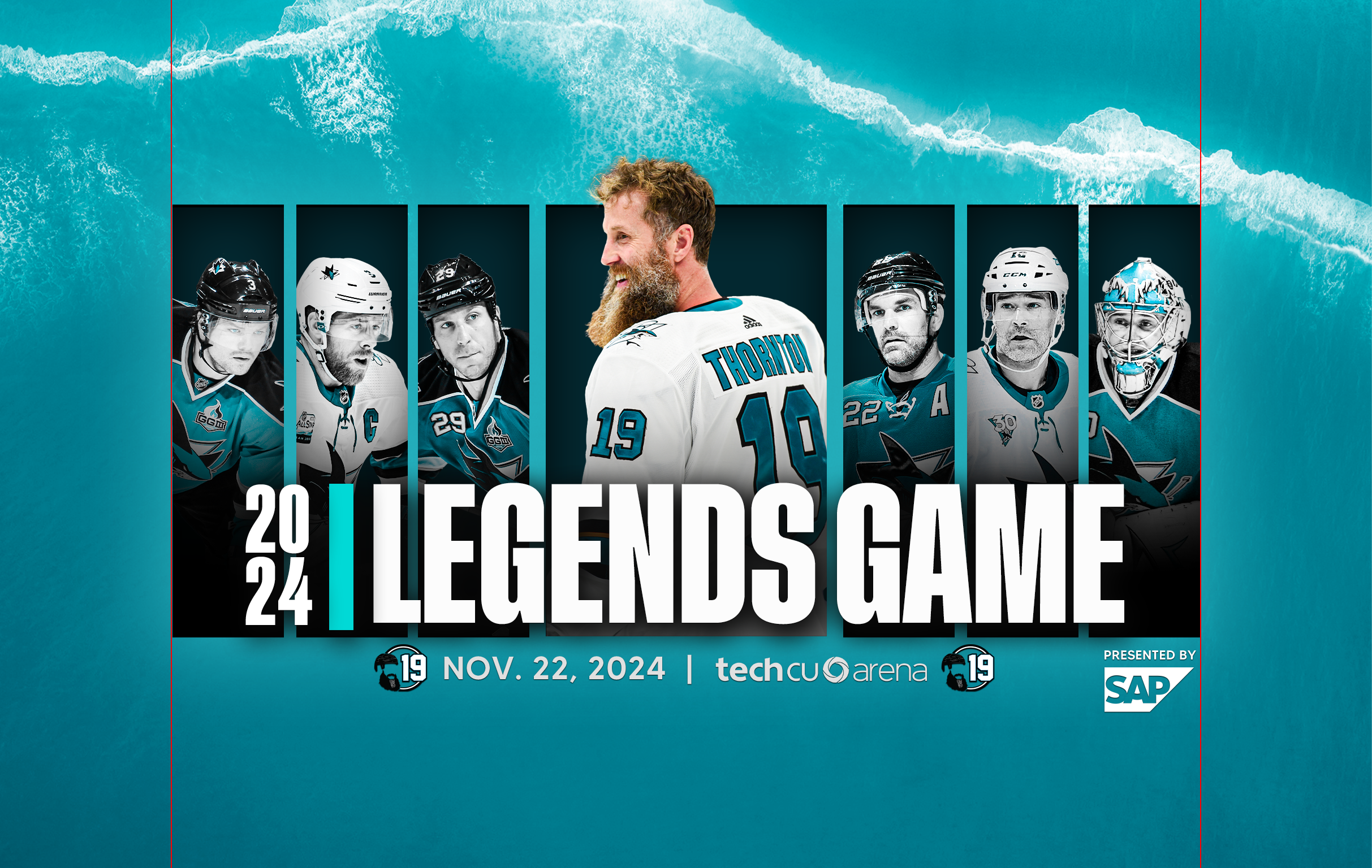 San Jose Sharks Legends Game Feat: Joe Thornton Presented by SAP at Tech CU Arena – San Jose, CA