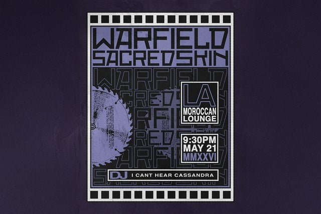 Presales to warfield: members use these when buying pre-sale tickets