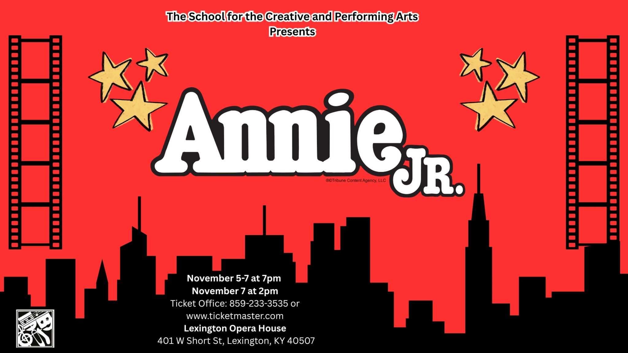 SCAPA Bluegrass presents Annie Jr.