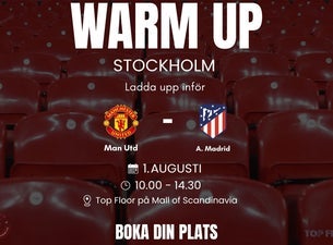 WARM UP PÅ TOP FLOOR, MALL OF SCANDINAVIA
