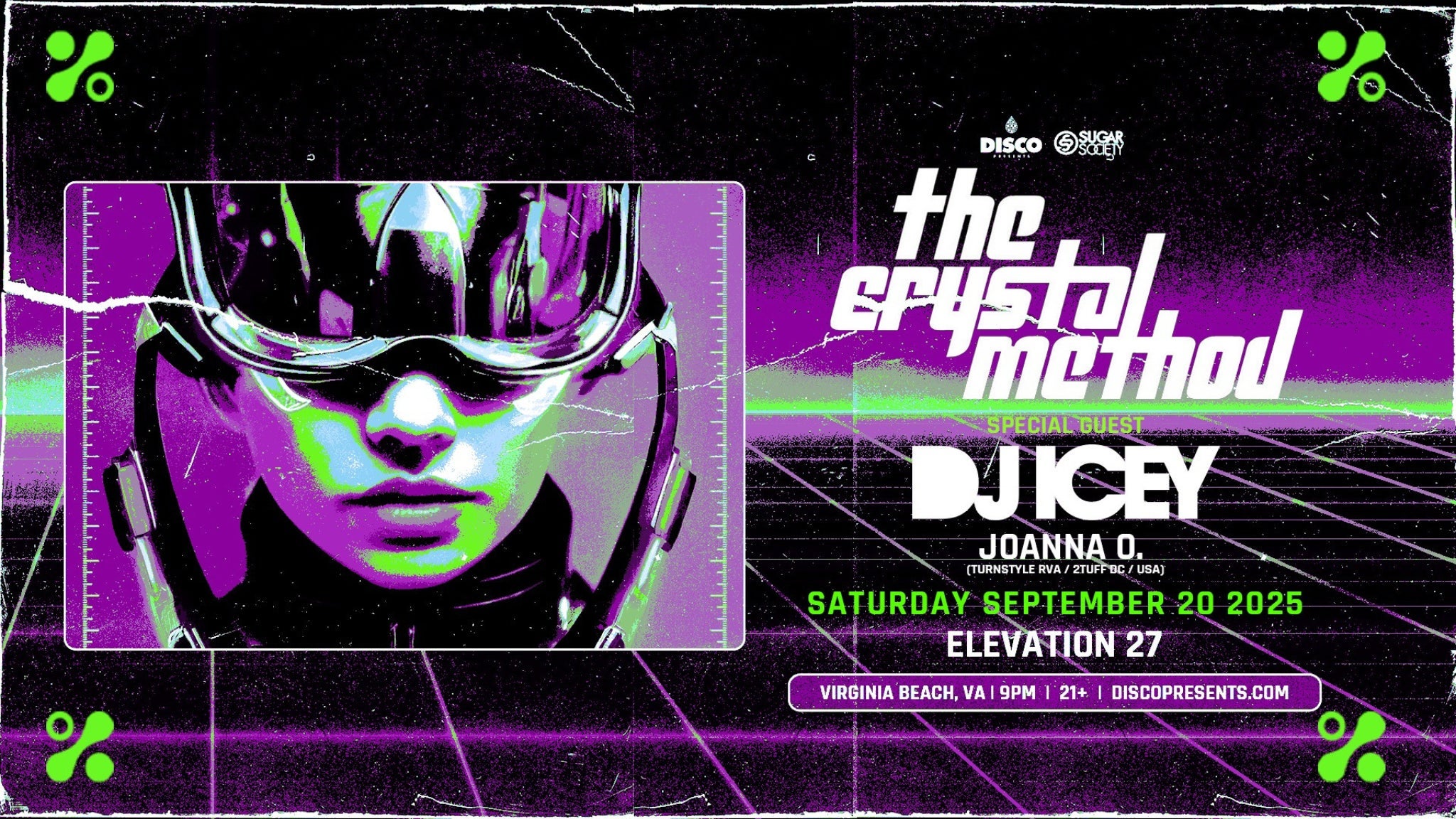 The Crystal Method with special guest DJ Icey (Ages 21 & Up) concert image