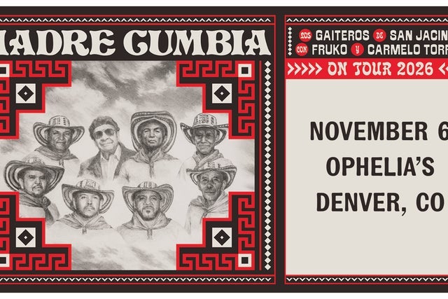 Presales to los gaiteros de san jacinto, fruko and carmelo torres: madre cumbia: members use these when buying pre-sale tickets