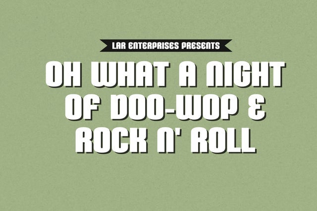 Oh What A Night Of Doo Wop And Rock & Roll Westbury  presale password