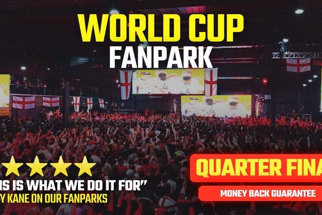 England FanPark, World Cup Quarter Final