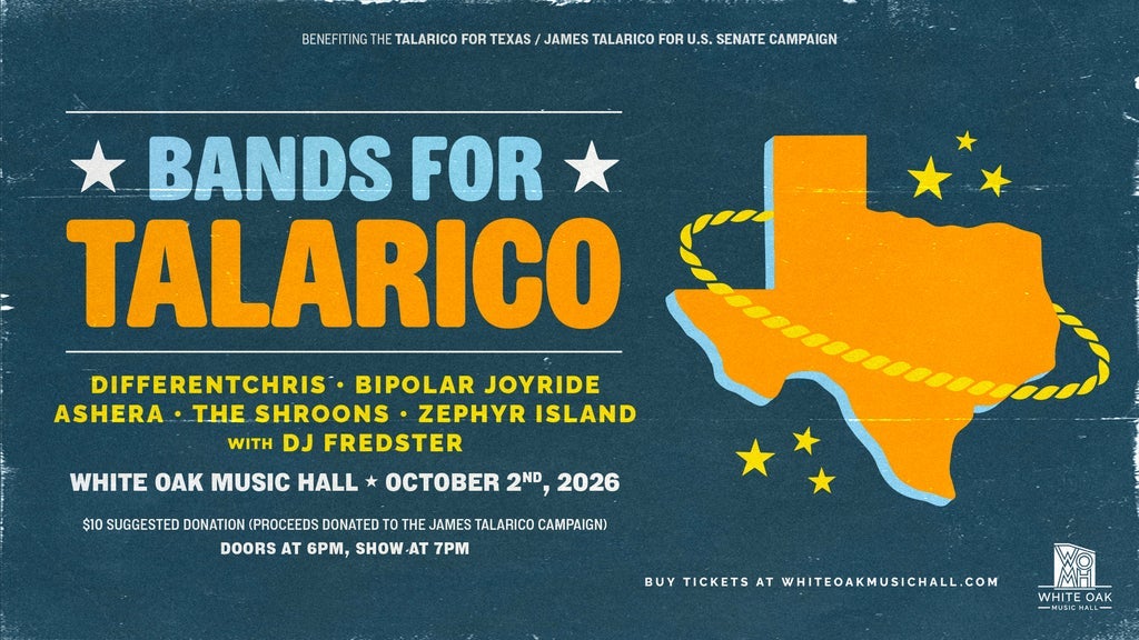 Bands For Talarico: A Concert Benefiting Talarico For Texas