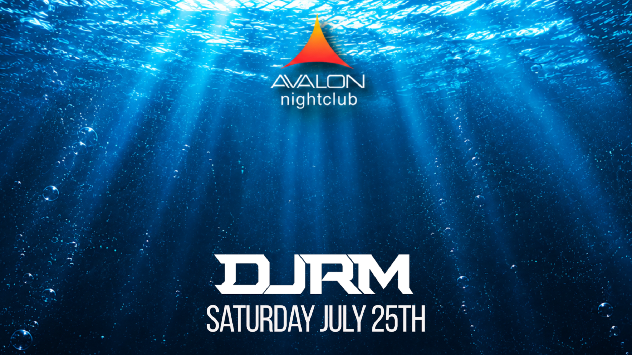 Avalon Saturday With Dj Rm concert image