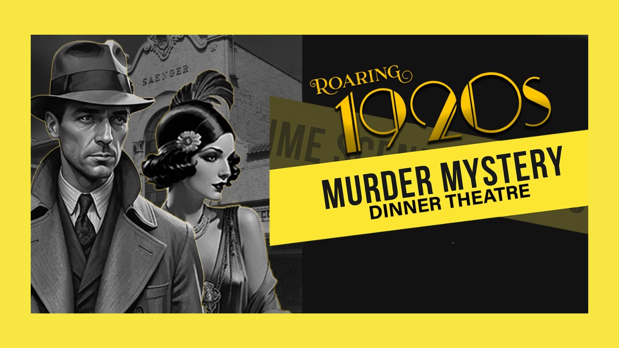 Roaring 20’s Murder Mystery Dinner Theatre at Pensacola Saenger Theatre – Pensacola, FL