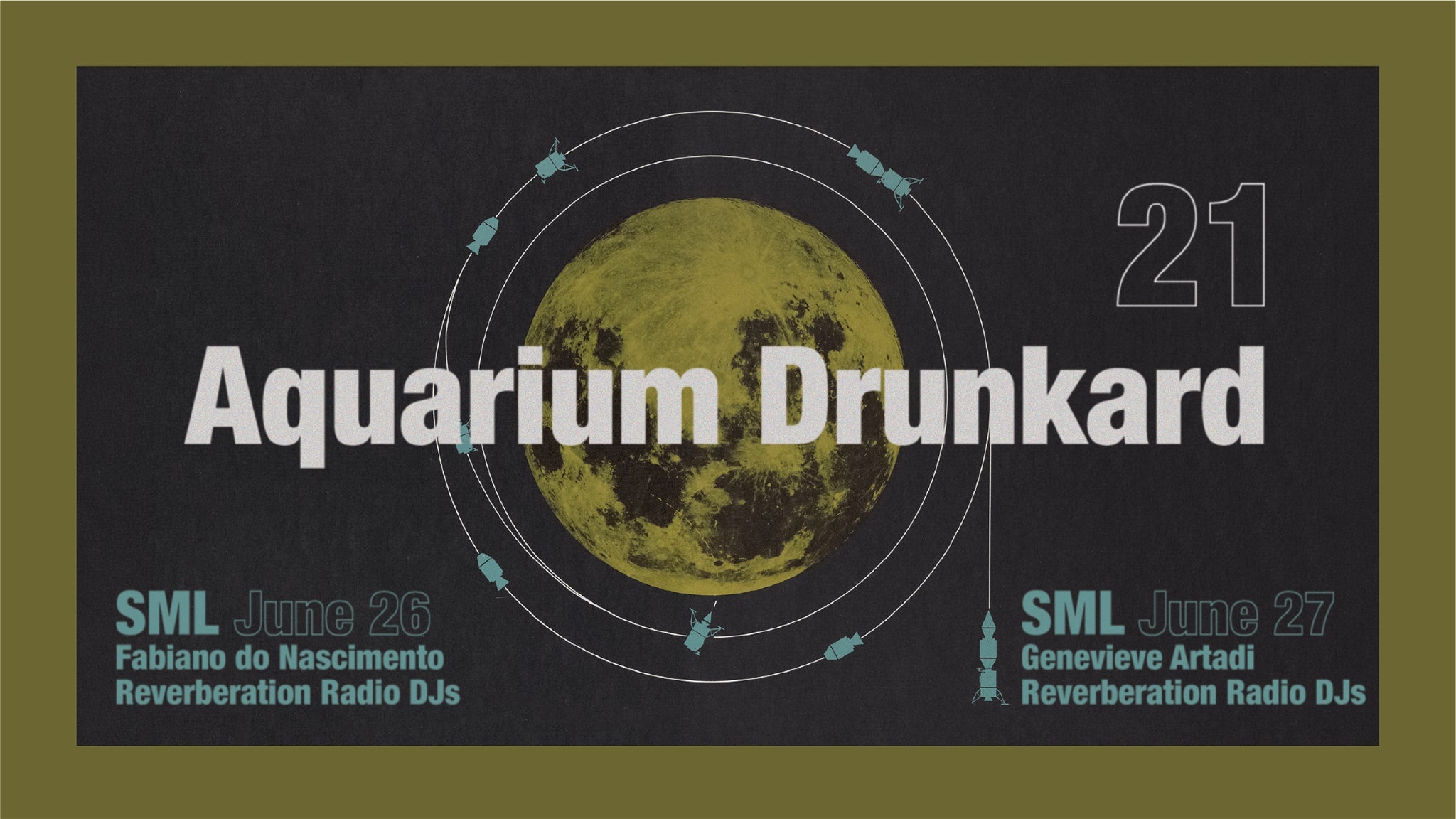 2 DAY PASS - KCRW presents: Aquarium Drunkard 21st Anniversary ft. SML