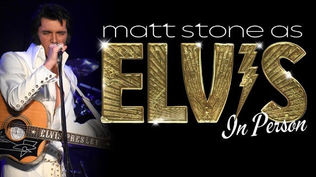 Matt Stone as ELVIS: In Person concert image