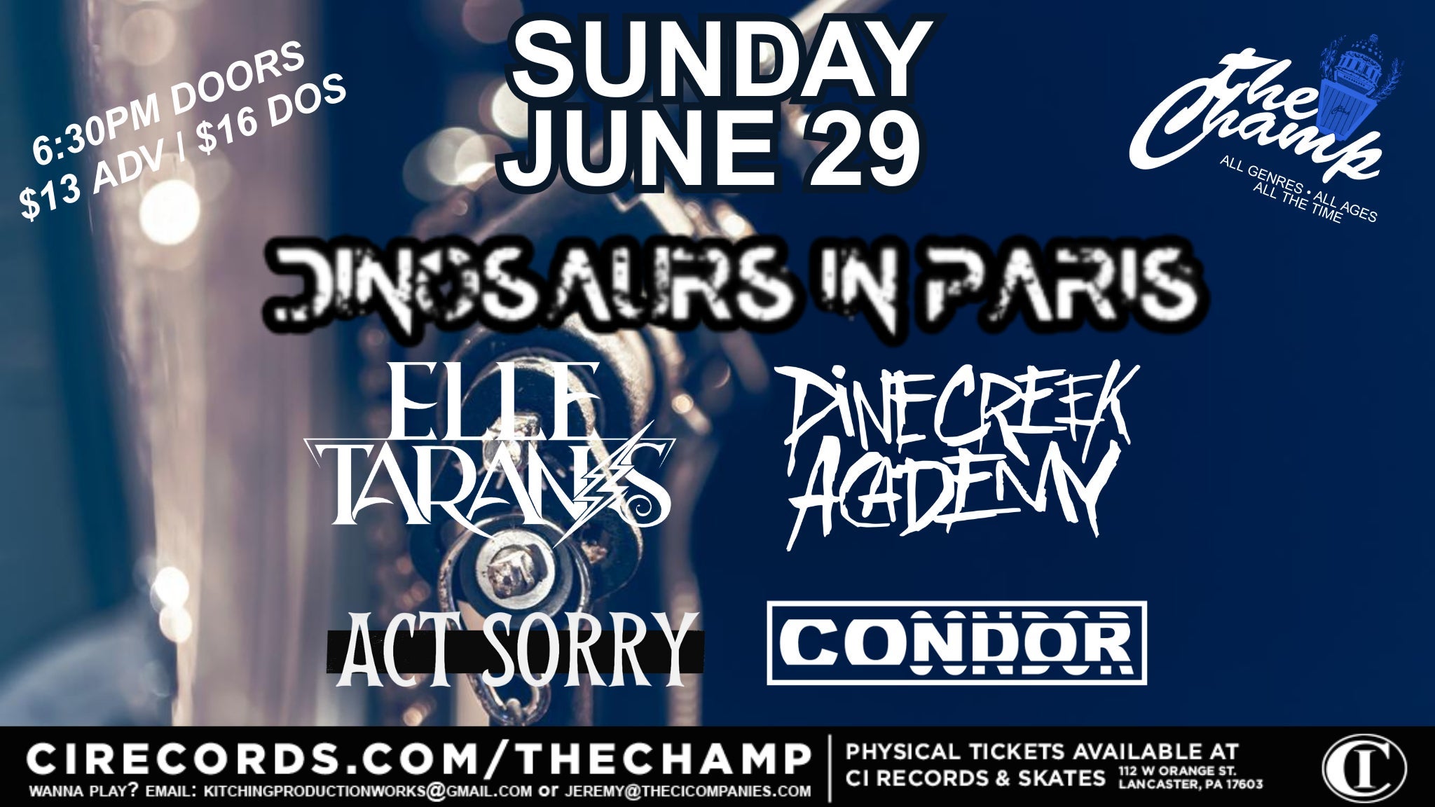 Dinosaurs In Paris + more