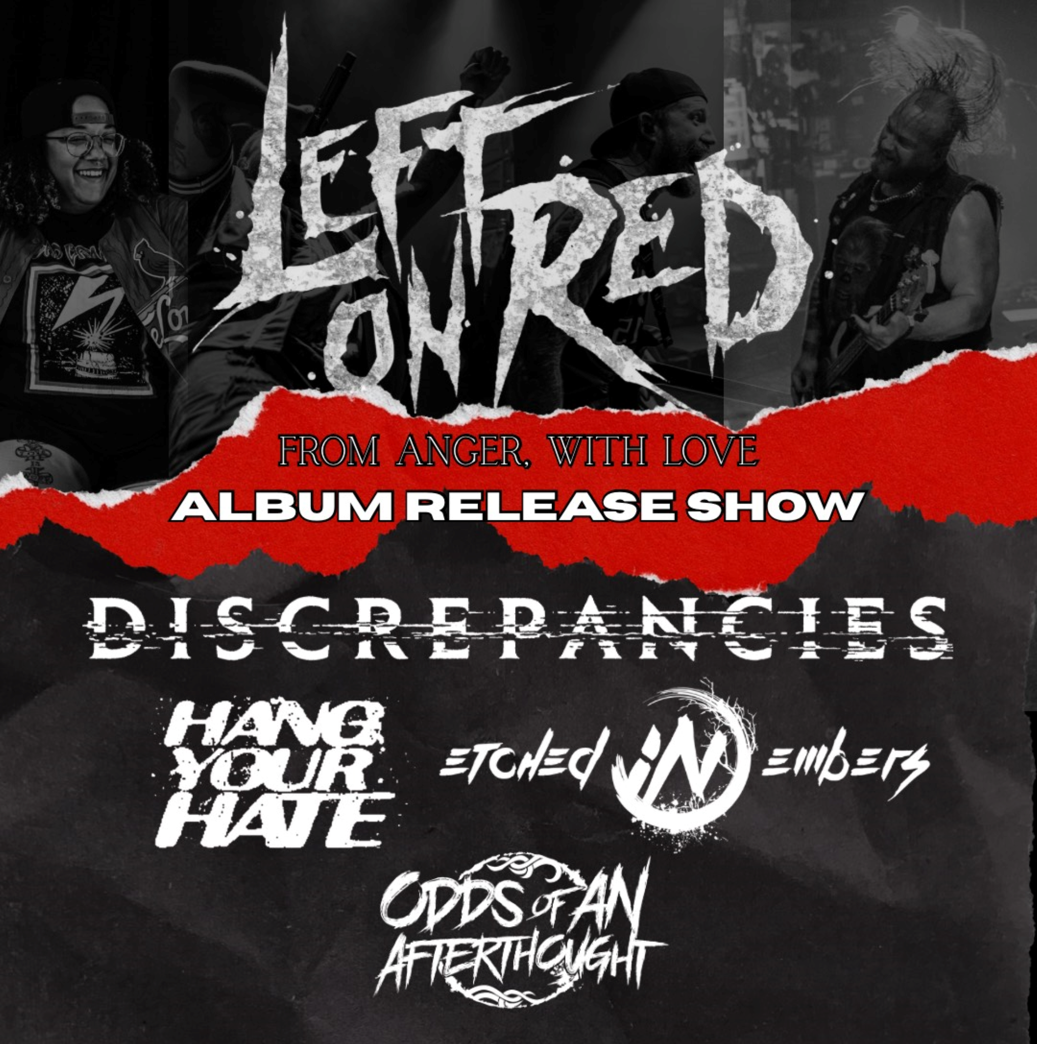 Left On Red - Album Release Show From Anger, With Love