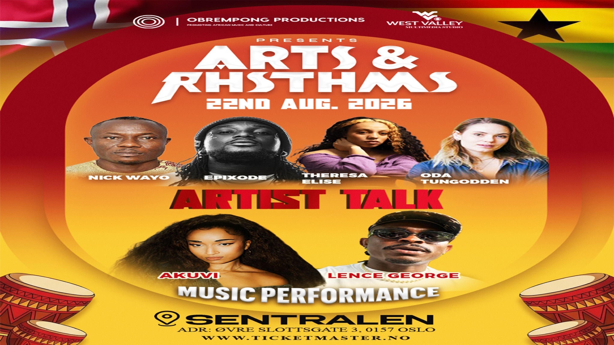 ARTS & RHYTHMS- Artists talk