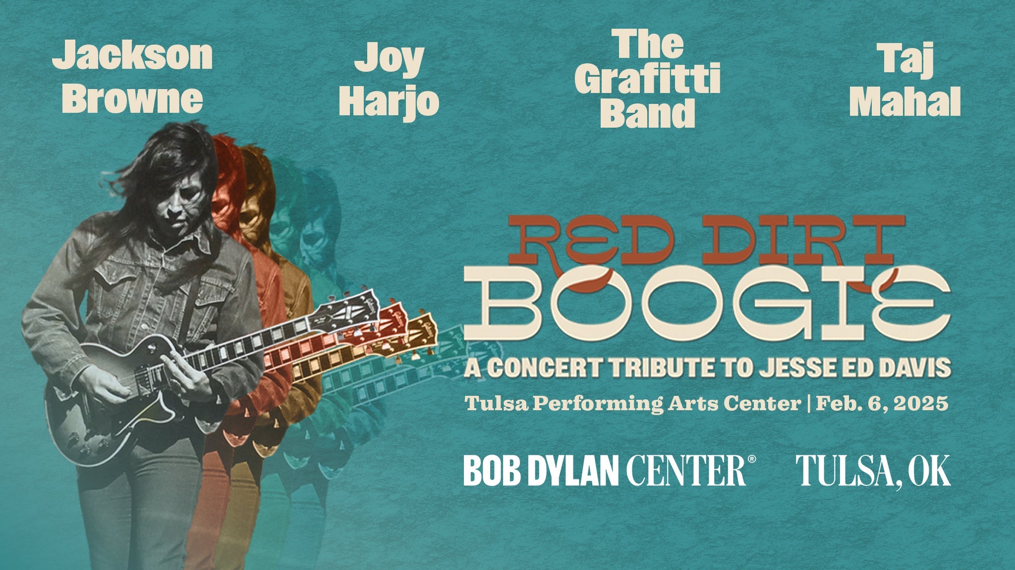 Red Dirt Boogie: A Concert Tribute to Jesse Ed Davis at Chapman Music Hall – TPAC – Tulsa, OK