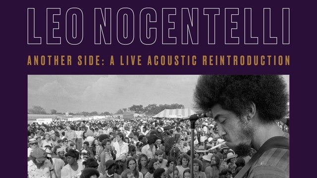 Leo Nocentelli's Another Side: a Live Acoustic Reintroduction