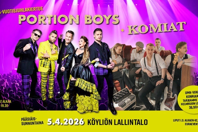 Ticket Reselling PORTION BOYS JA KOMIAT