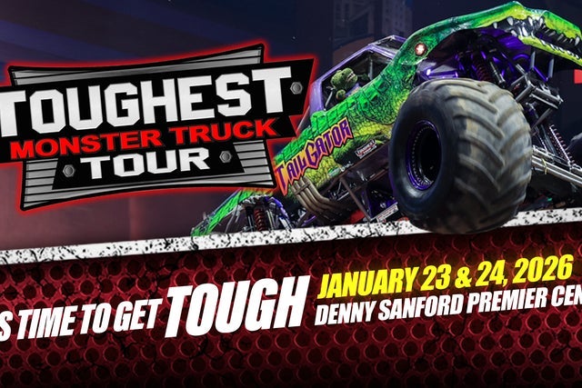 Toughest Monster Truck Tour in Sioux Falls: pre-sale passwords Toughest Monster Truck Tour in Sioux Falls promotional photo for Holiday presale tickets offer