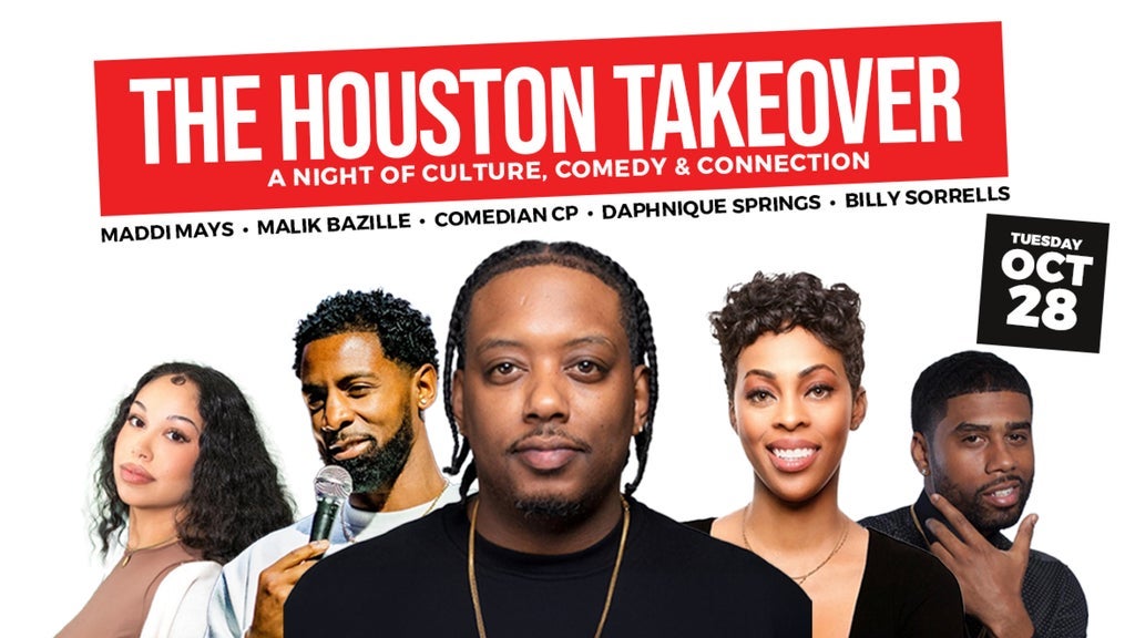 Too Funny Comedy hosted by Comedian CP | The Houston Takeover - Event poster
