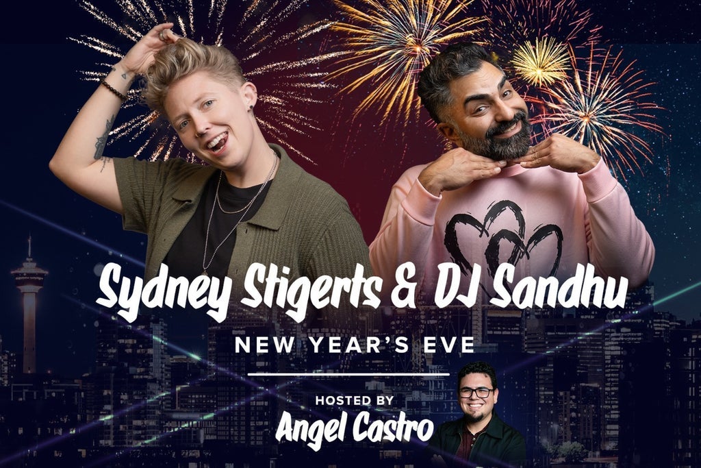 Last Laughs NYE Show with DJ Sandhu & Sydney Stigerts