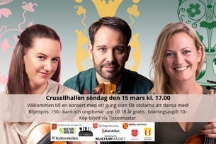 Folkmusikkonsert med Perez Wolski Marine Östergötlands kulturskolor