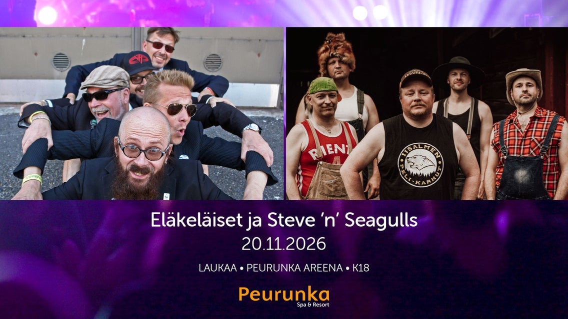 Eläkeläiset ja Steve ´n´Seagulls event image