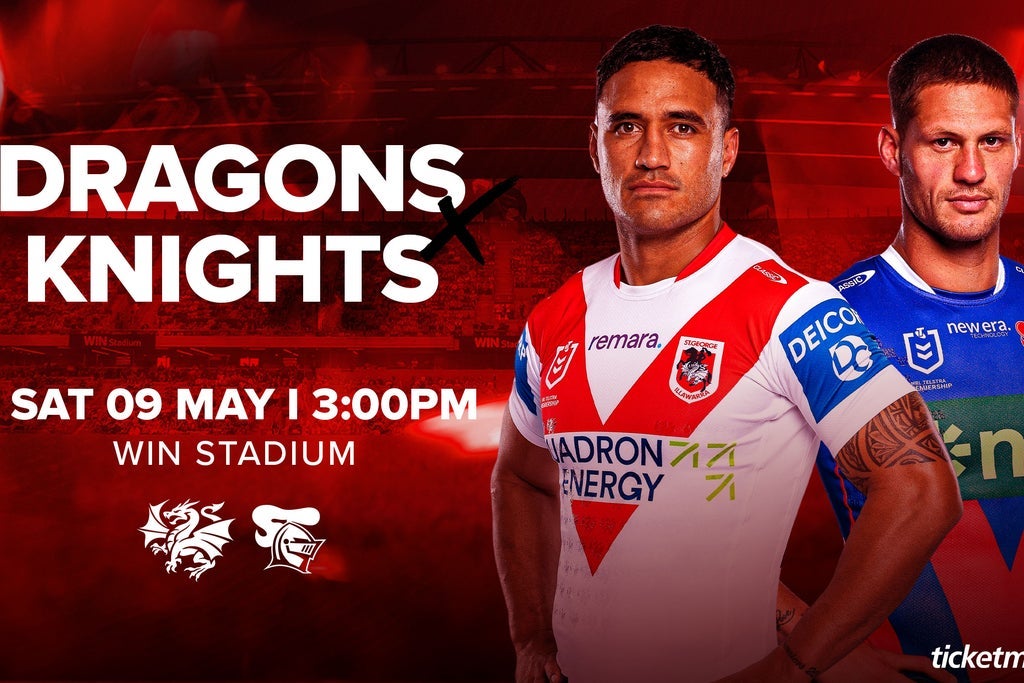 2026 NRL Telstra Premiership - Dragons v Knights