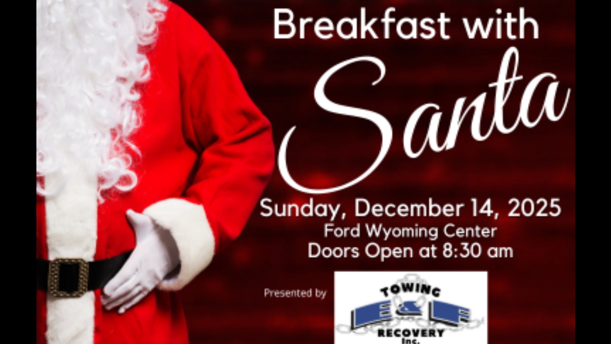 Breakfast with Santa at Ford Wyoming Center – Casper, WY