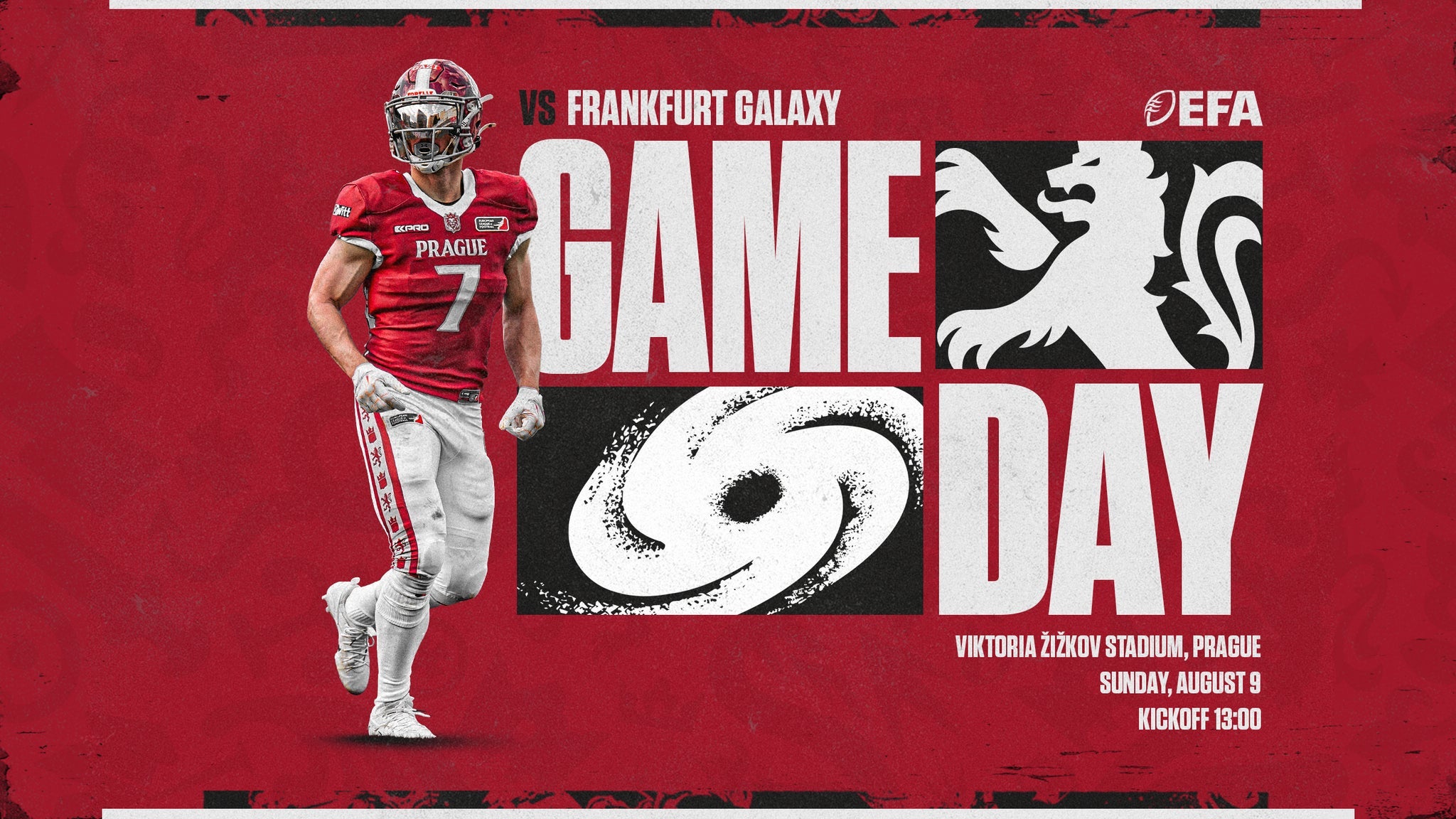 Prague Lions vs Frankfurt Galaxy – American Football & Fan Zone