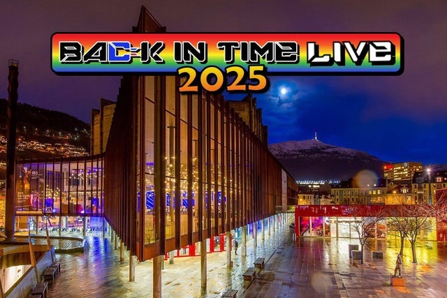 Ticket Reselling Back in Time LIVE Bergen 2025 - Festivalpass