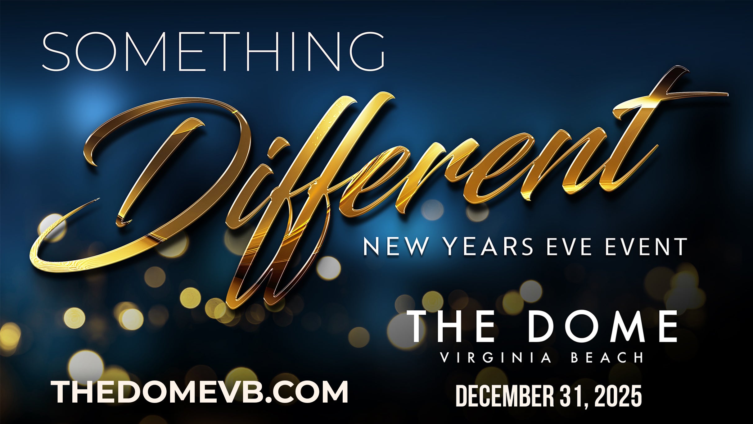 Something Different New Years Eve Event