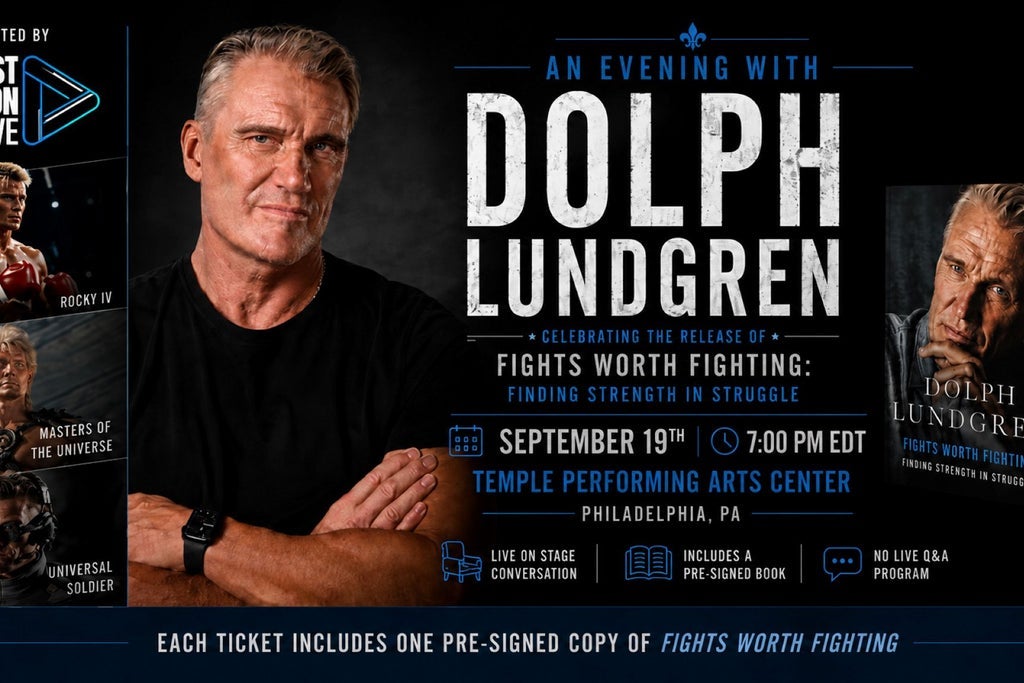 An Evening with Dolph Lundgren: Fights Worth Fighting